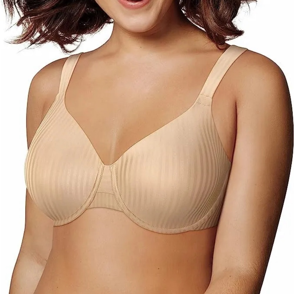 Playtex Secrets All Over Smoothing Full Figure Underwire Bra 38D